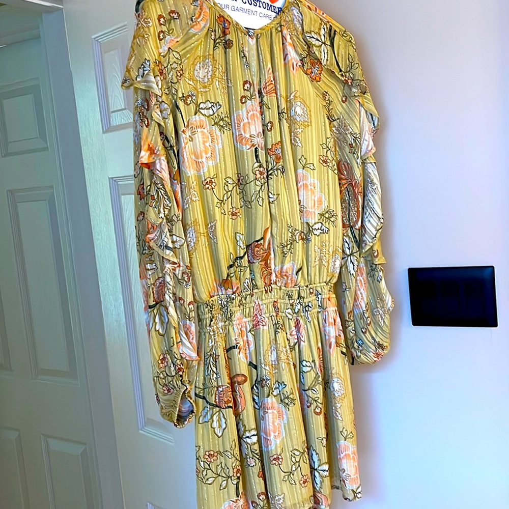 Ramy Brook women’s gold dress Size M